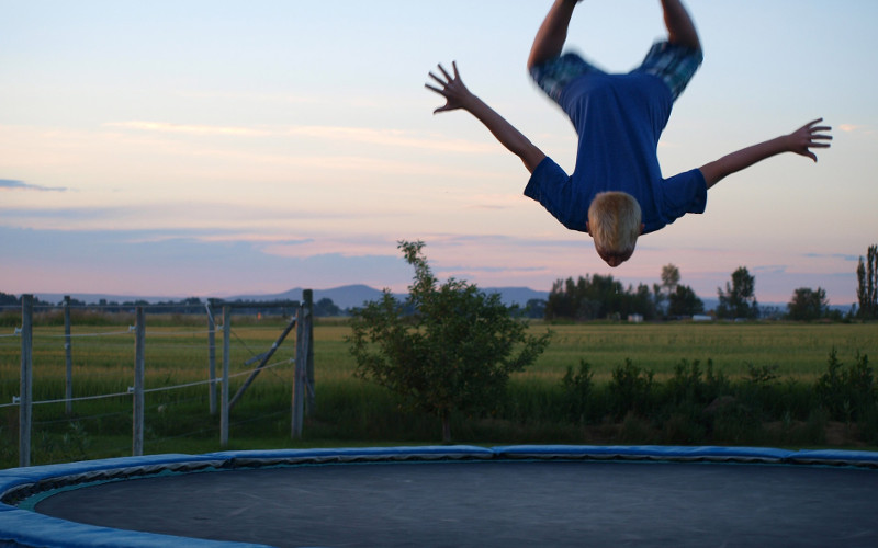 Gemeindeausfahrt ins Jump House